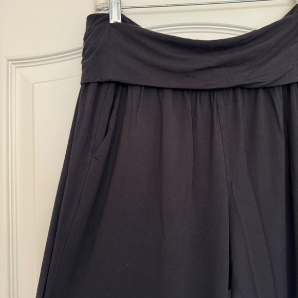 Athleta Studio Wide Leg Pants in Large (Tall); Black - Picture 4 of 4